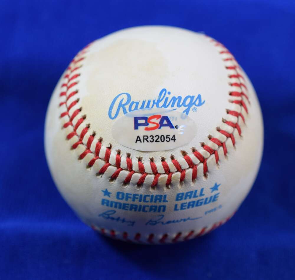 Charlie Gehringer PSA DNA Autograph American League Signed Baseball OAL