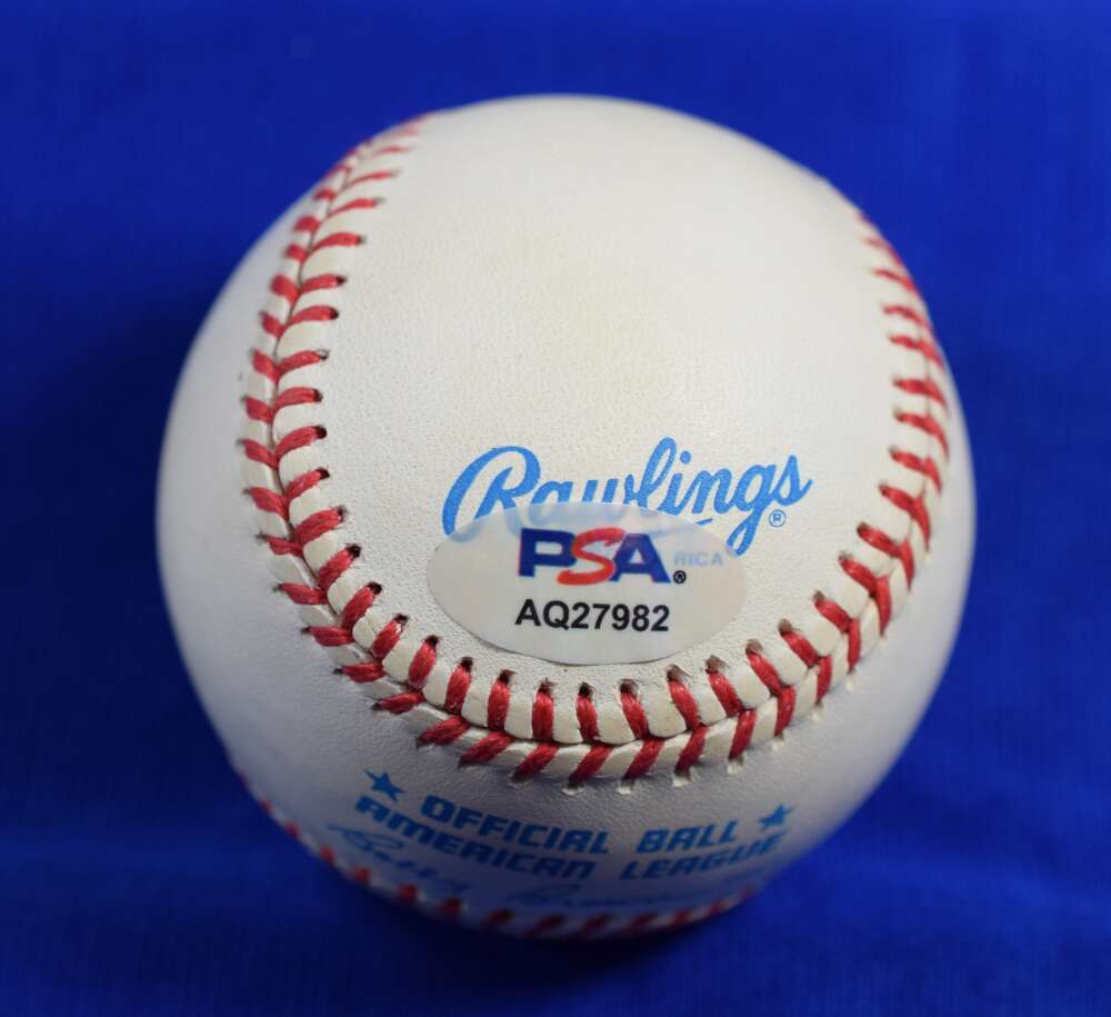 Kirby Puckett PSA DNA Autograph American League Signed Baseball OAL