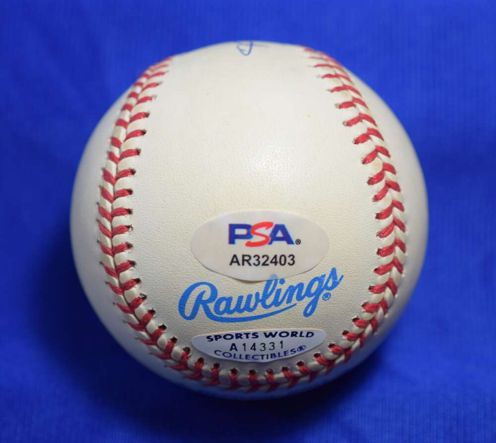 Rocky Colavito PSA DNA Autograph American League Signed Baseball OAL