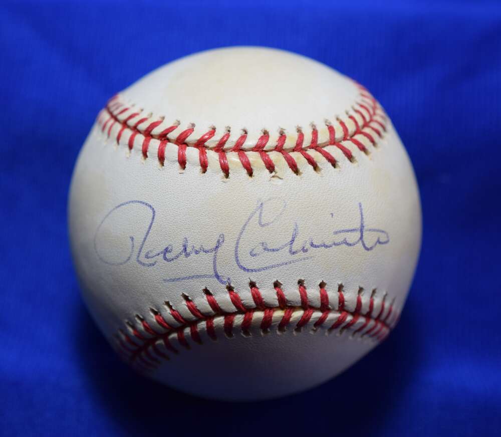 Rocky Colavito PSA DNA Autographed American League Signed Baseball OAL