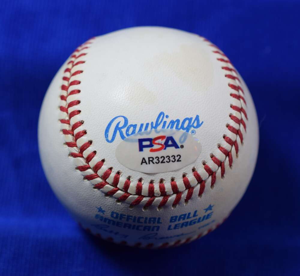 Harold Baines PSA DNA Autograph American League Signed Baseball OAL