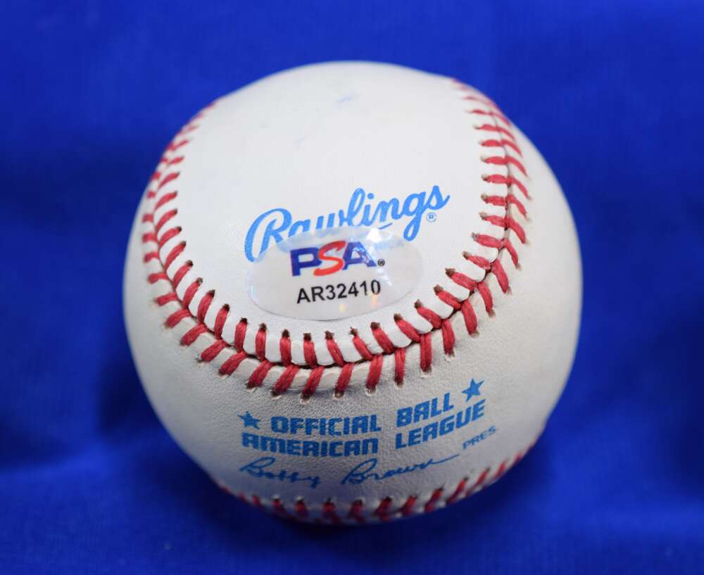 Mike Flanagan PSA DNA Autograph American League Signed Baseball 1991-10-06