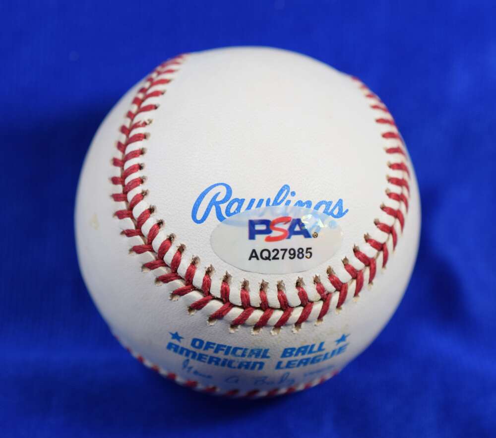 Whitey Ford PSA DNA Autograph American League Signed Baseball OAL