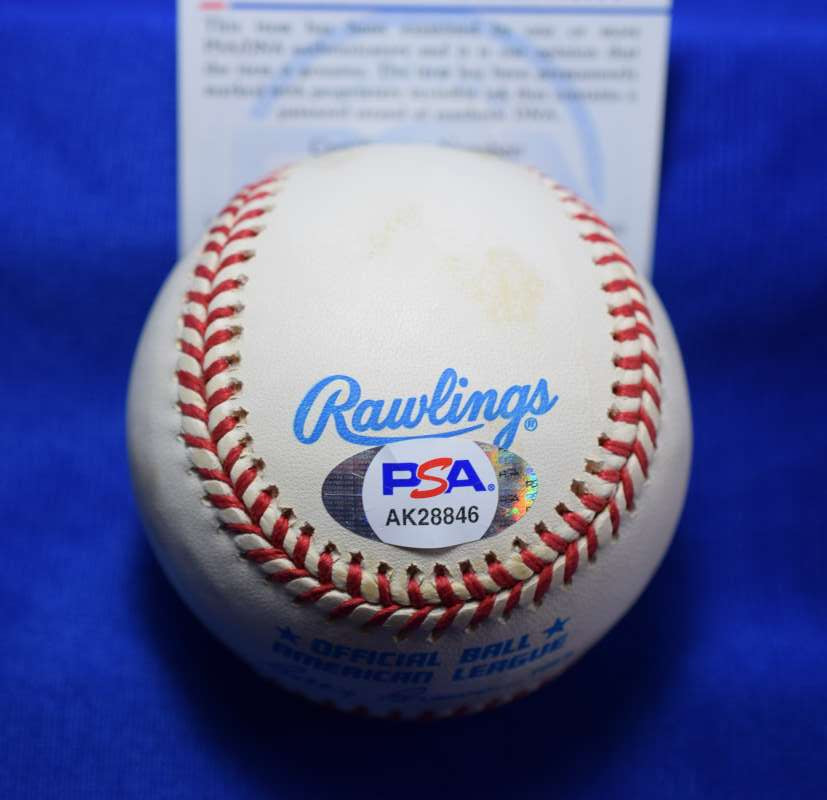 Carl Yastrzemski PSA DNA Autograph American League Signed Baseball OAL