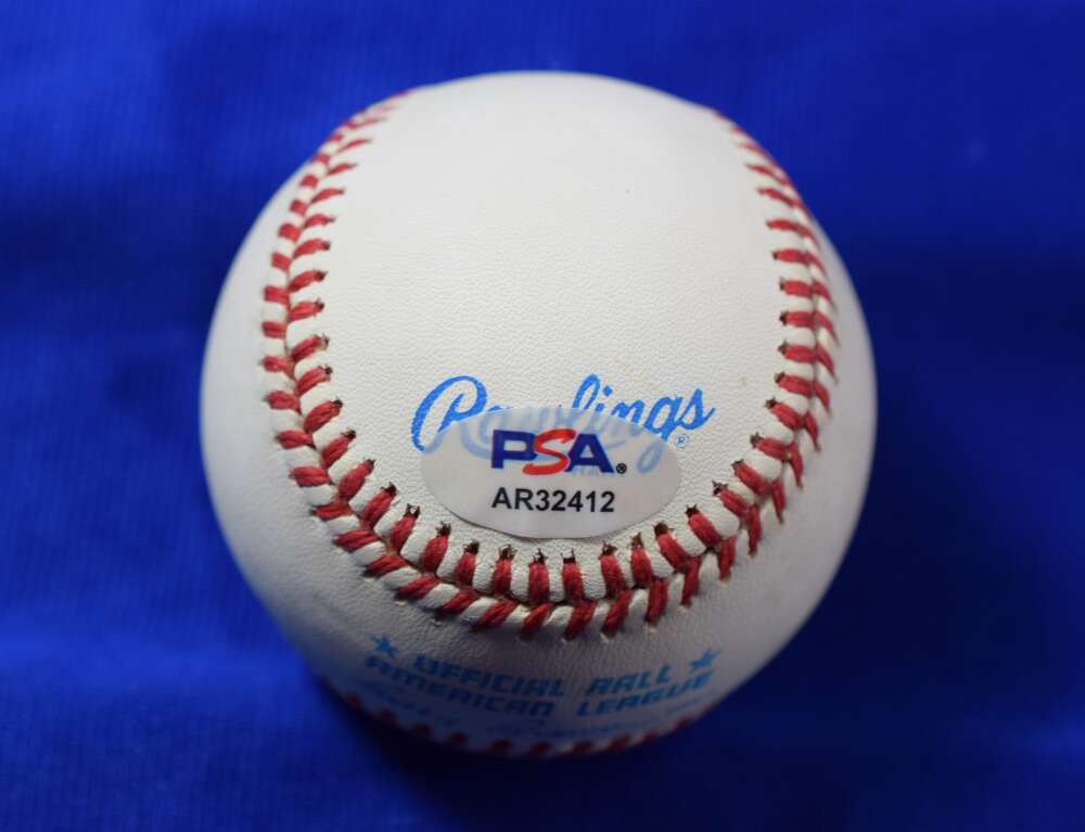 Jim Spencer PSA DNA Autograph American League Signed Baseball OAL