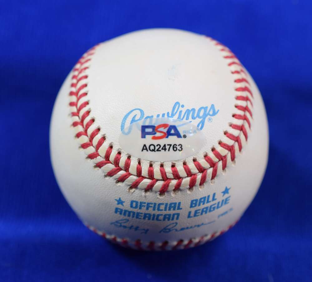 Hal Newhouser PSA DNA Autograph American League Signed Baseball OAL