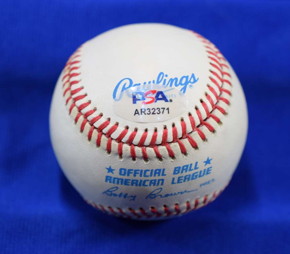 Steve Barber PSA DNA Autograph American League Signed Baseball OAL