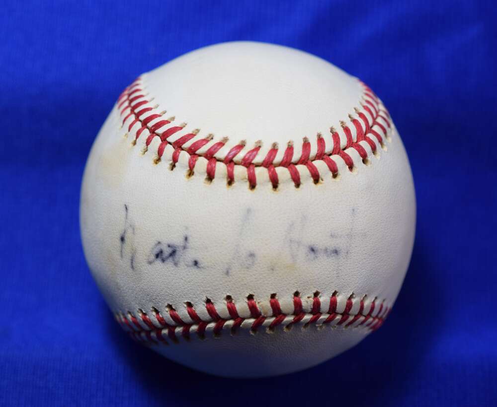 Waite Hoyt PSA DNA Loa Auto American League MacPhail Signed Baseball OAL