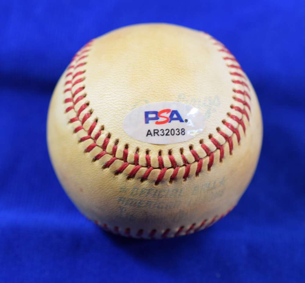 Yogi Berra PSA DNA Autograph American League Mac Phail Signed Baseball OAL