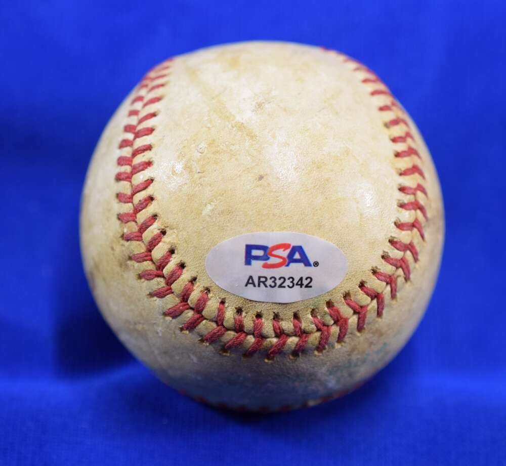 Dave McNaally PSA DNA Autograph American League Mac Phail Signed Baseball OAL
