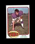 Stu Voigt Signed 1976 Topps Minnesota Vikings Autograph