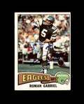 Roman Gabriel Signed 1975 Topps Philadelphia Eagles Autograph