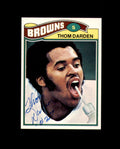Thom Darden Signed 1977 Topps Cleveland Browns Autograph