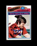 Dan Dierdorf Signed 1977 Topps St. Louis Cardinals Autograph
