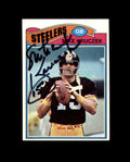 Mike Kruczek Signed 1977 Topps Steelers Autograph