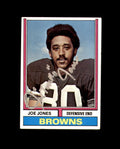 Joe Jones Signed 1974 Topps Cleveland Browns Autograph