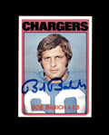 Bob Babich Signed 1972 Topps San Diego Chargers Autograph
