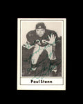 Paul Stenn Signed 1977 Touchdown Club New York Giants Autograph