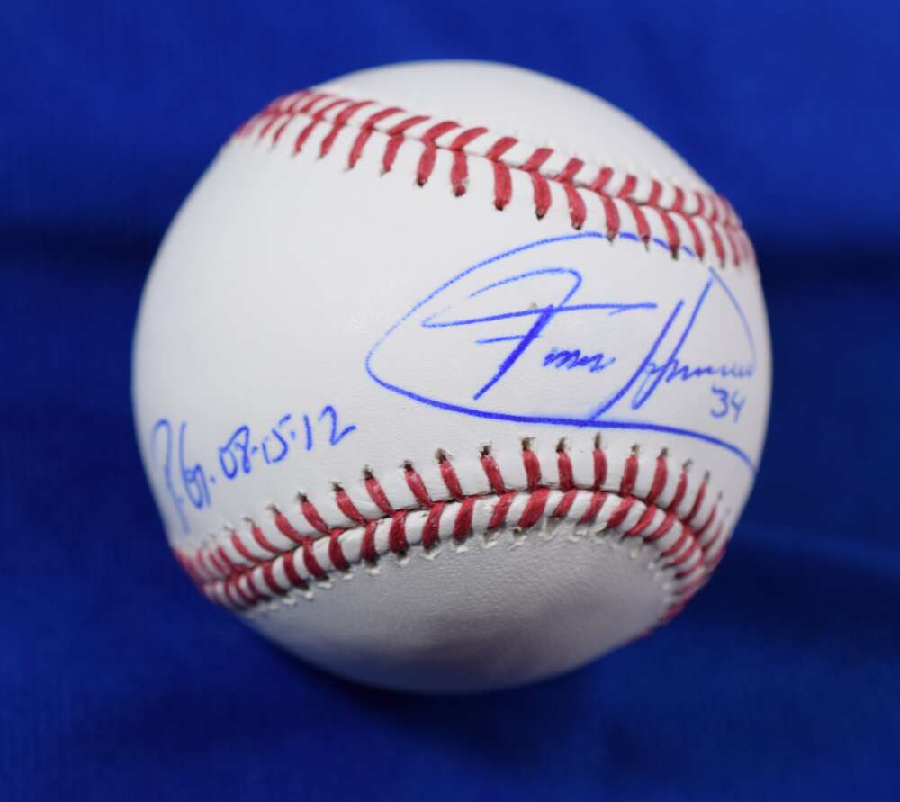 Felix Hernandez PSA DNA Autograph Major League Signed Baseball PG Cy Young 2010