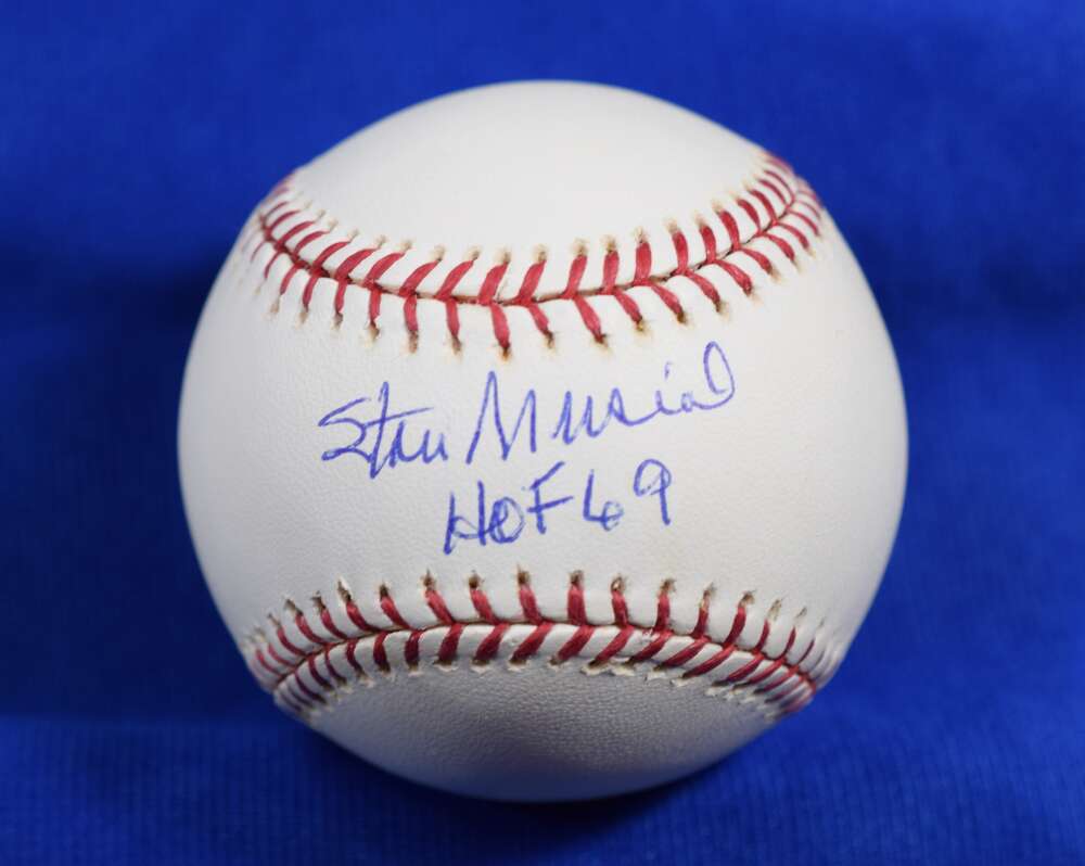 Stan Musial PSA DNA Autograph Major League Signed Baseball OML HOF 69