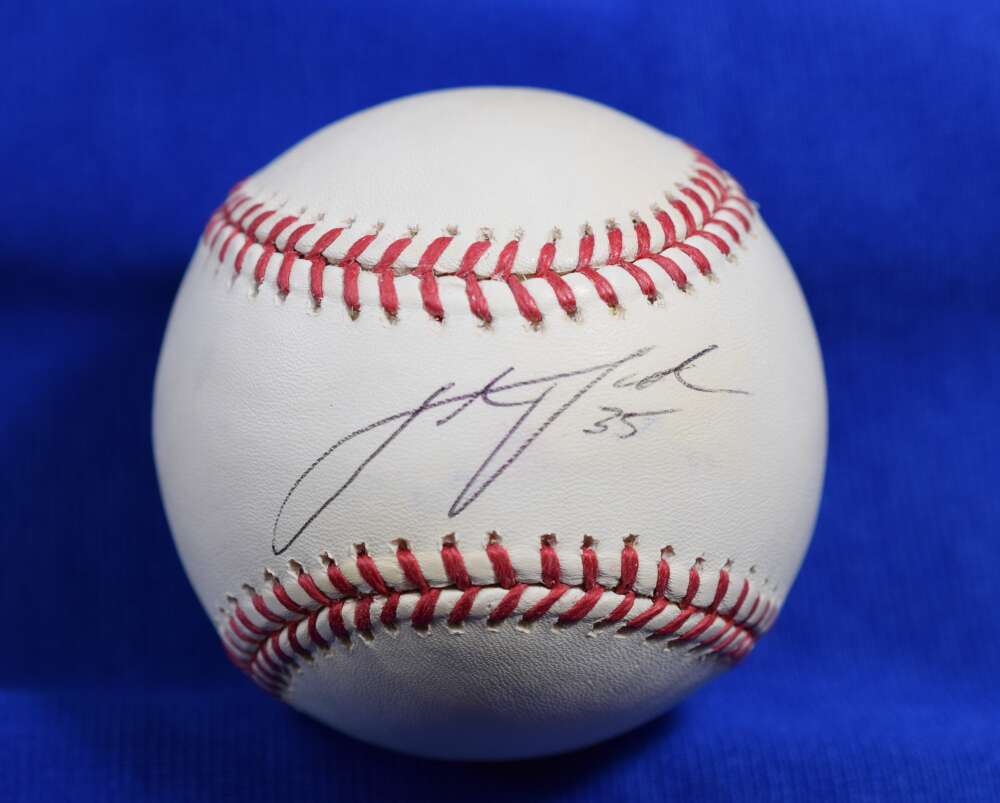Justin Verlander PSA DNA Autograph Major League Signed Baseball OML