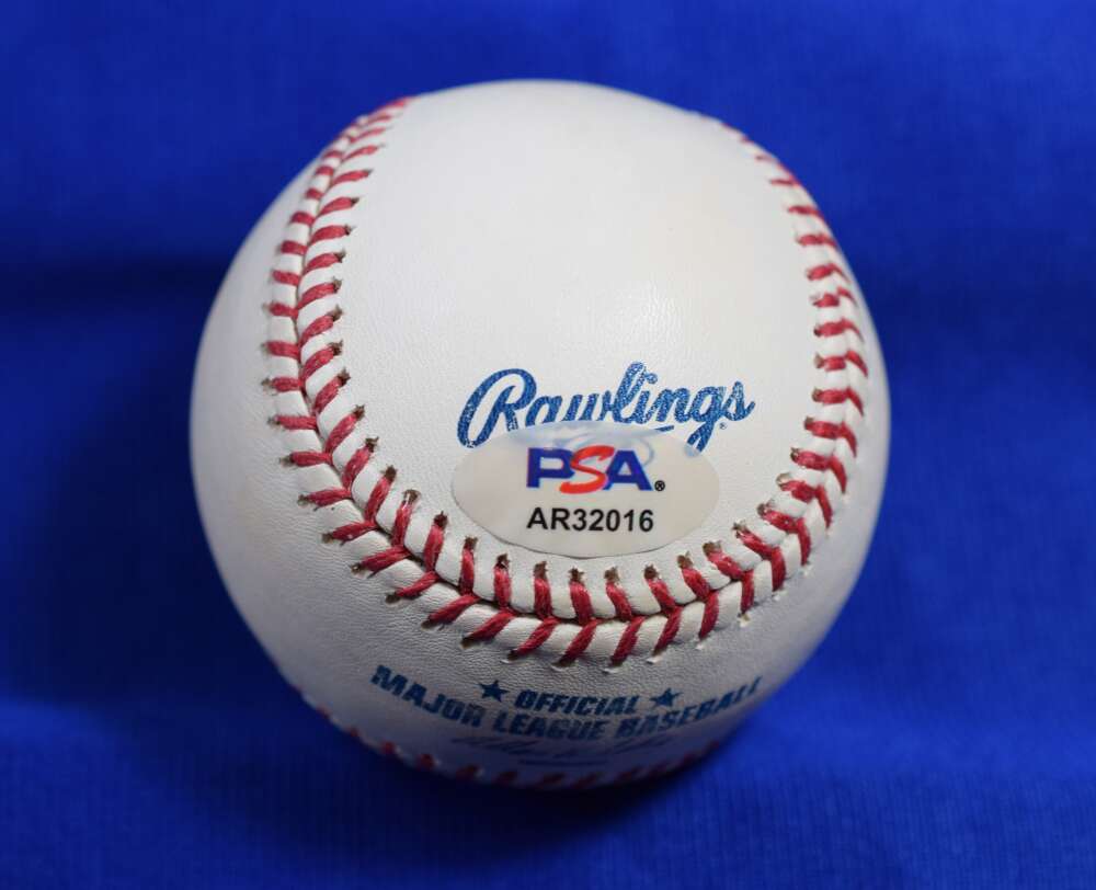 Justin Verlander PSA DNA Autograph Major League Signed Baseball OML