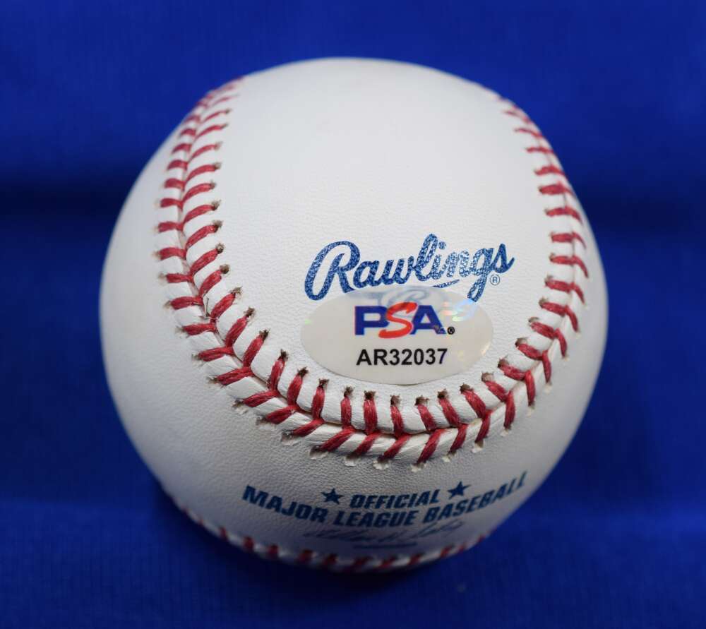 Robin Yount PSA DNA Autograph Major League Signed Baseball OML HOF 99