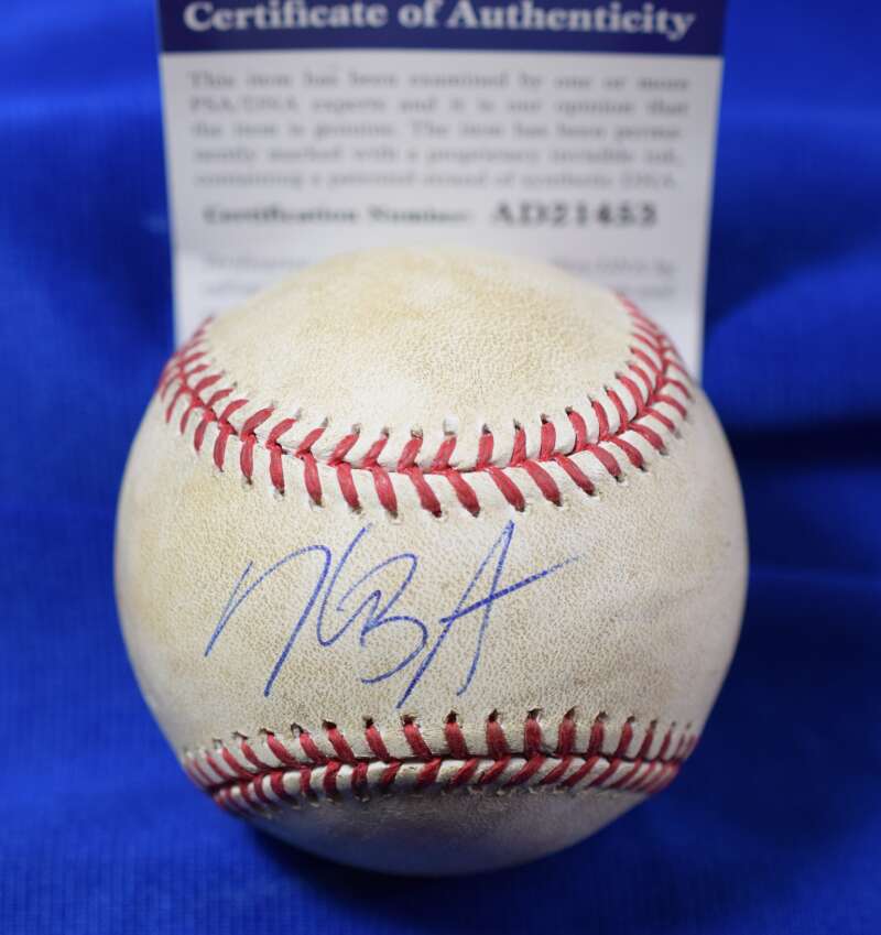 Kris Bryant PSA DNA Autograph Major League Game Used Signed Baseball