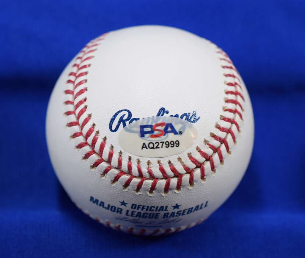 Chipper Jones PSA DNA Autograph Major League Signed Baseball OML
