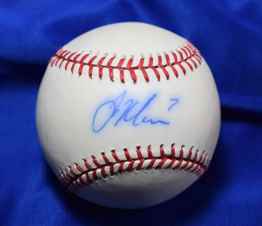 Joe Mauer PSA DNA Autograph Major League Signed Baseball OML
