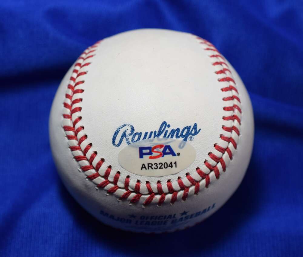 Joe Mauer PSA DNA Autograph Major League Signed Baseball OML
