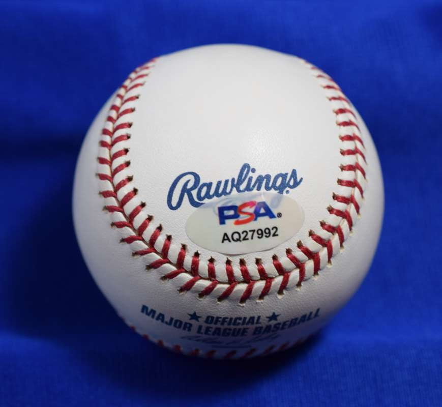 Derek Jeter PSA DNA Autograph Major League Signed Baseball OML