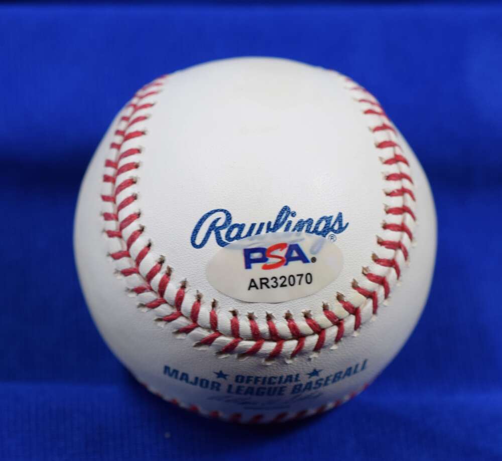 David Wells PSA DNA Autograph Major League Signed Baseball OML