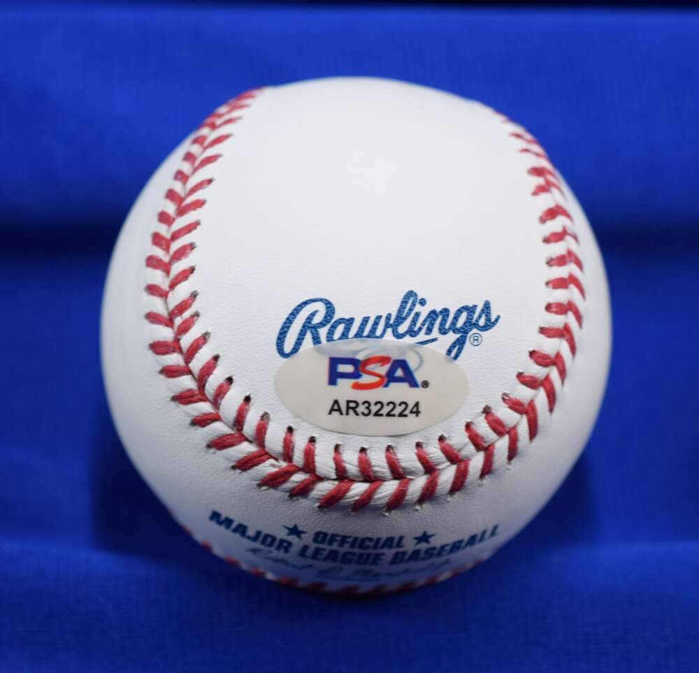 Jon Lester PSA DNA Autograph Major League Signed Baseball OML