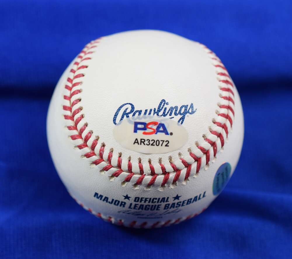 Dom DiMaggio PSA DNA Autograph Major League Signed Baseball OML