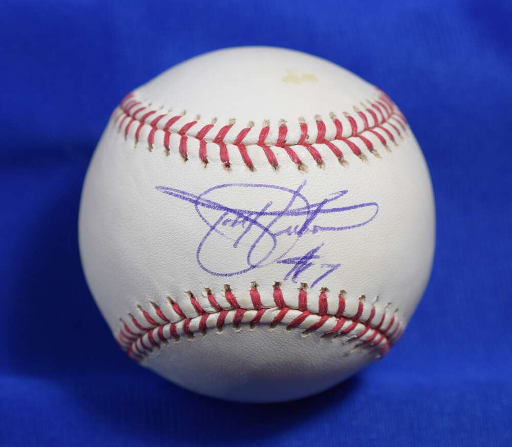 Todd Helton PSA DNA Autograph Major League Signed Baseball OML