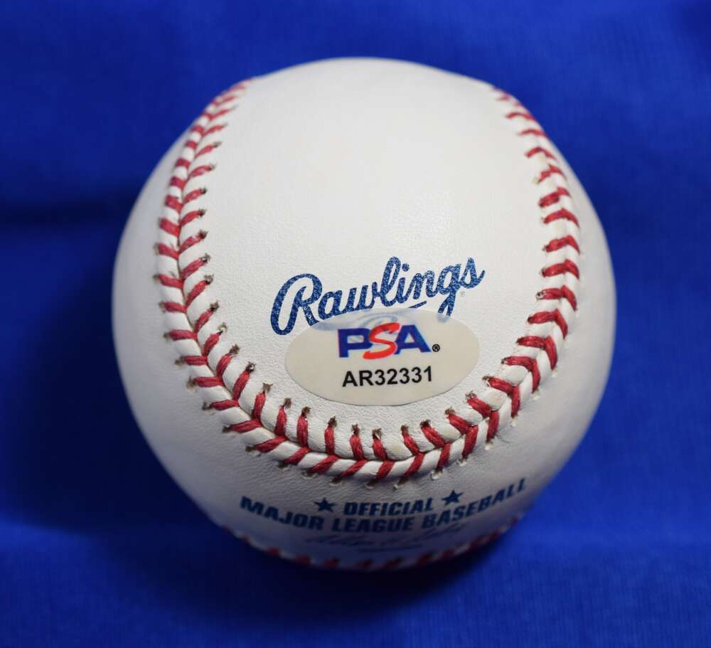 Todd Helton PSA DNA Autograph Major League Signed Baseball OML