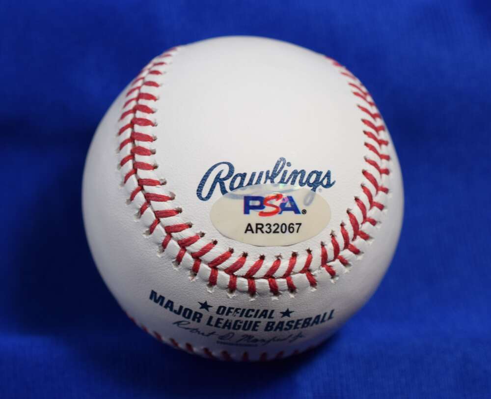 Joe Torre PSA DNA Autograph Major League Signed Baseball OML HOF 14