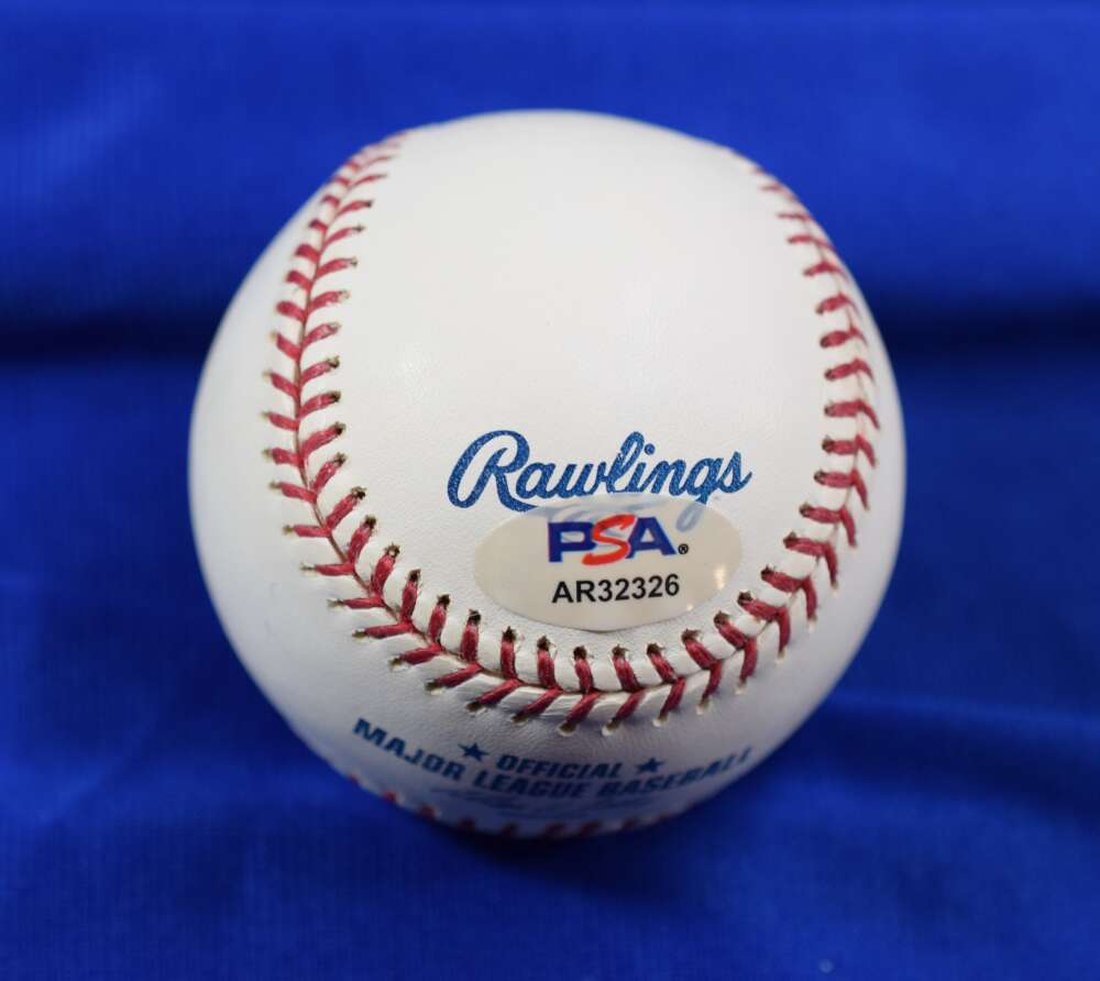 Larry Walker PSA DNA Autograph Major League Signed Baseball OML