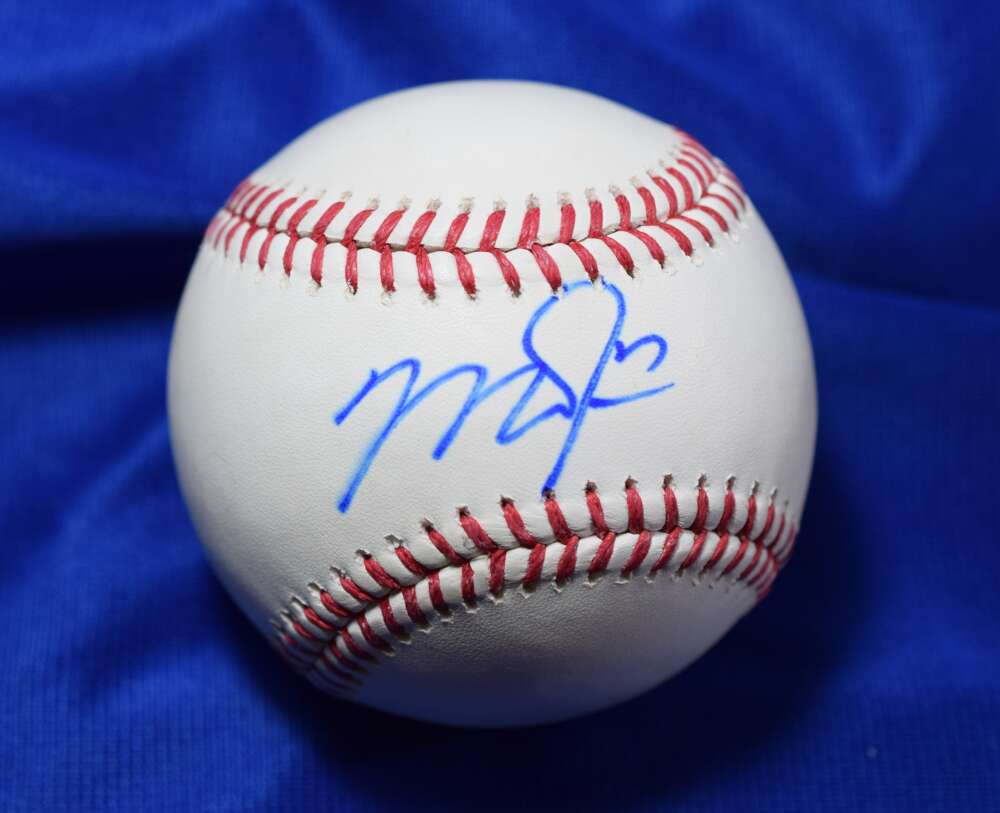 Mike Trout PSA DNA Autograph Major League Signed Baseball OML