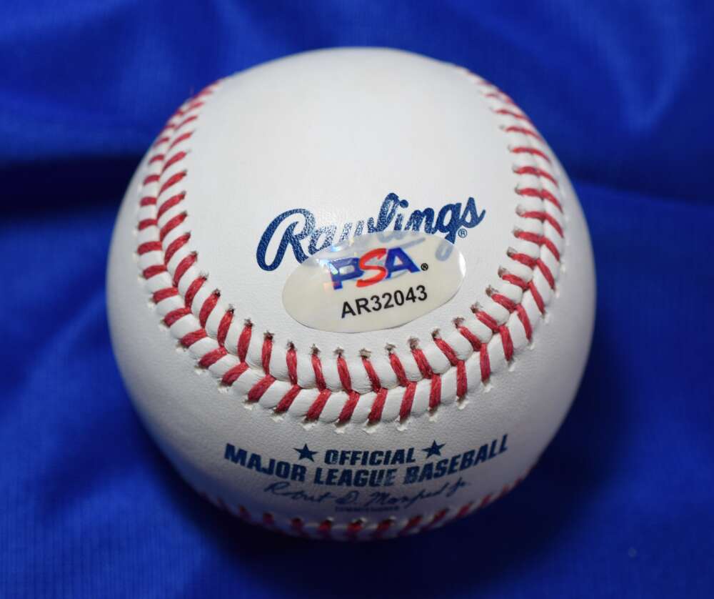 Mike Trout PSA DNA Autograph Major League Signed Baseball OML