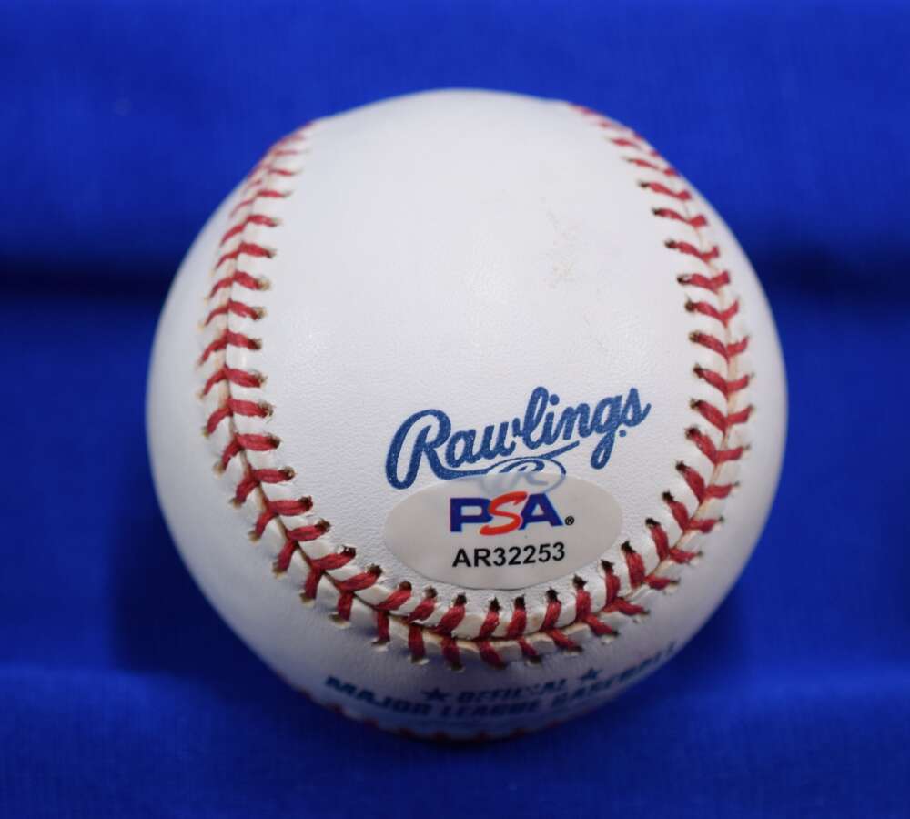 Jeff Kent PSA DNA Auto Major League Signed Baseball  NL MVP 2000