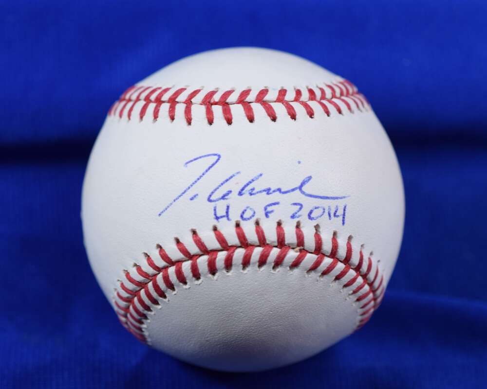Tom Glavine PSA DNA Autograph Major League Signed Baseball HOF 2014