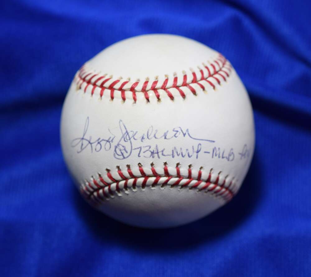 Reggie Jackson PSA DNA Autograph Major League Signed Baseball OML 73 AL MVP
