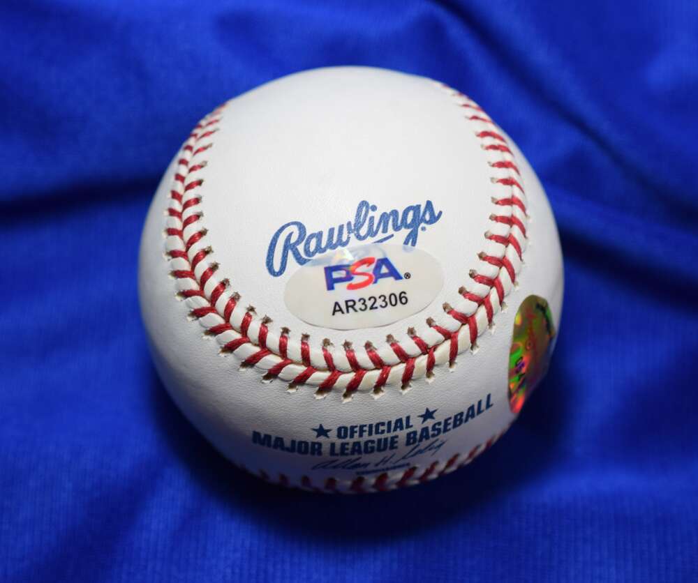Reggie Jackson PSA DNA Autograph Major League Signed Baseball OML 73 AL MVP