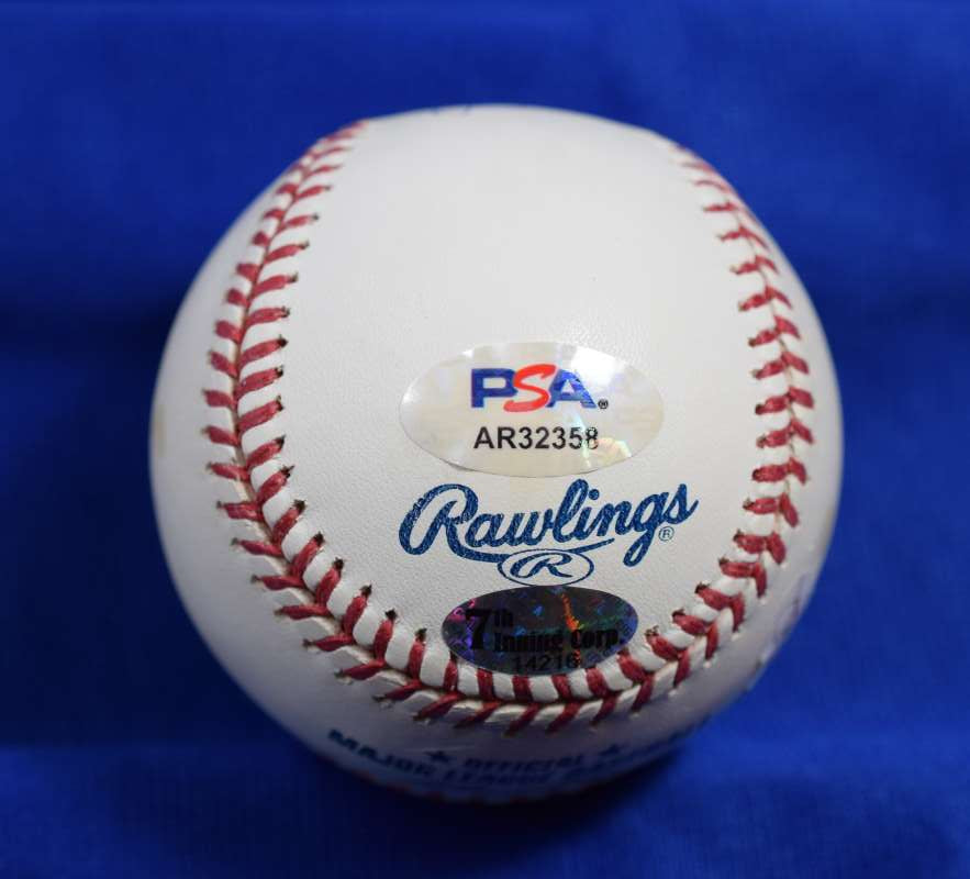 Eddie Murray PSA DNA Autograph Major League Signed Baseball OML HOF 2003