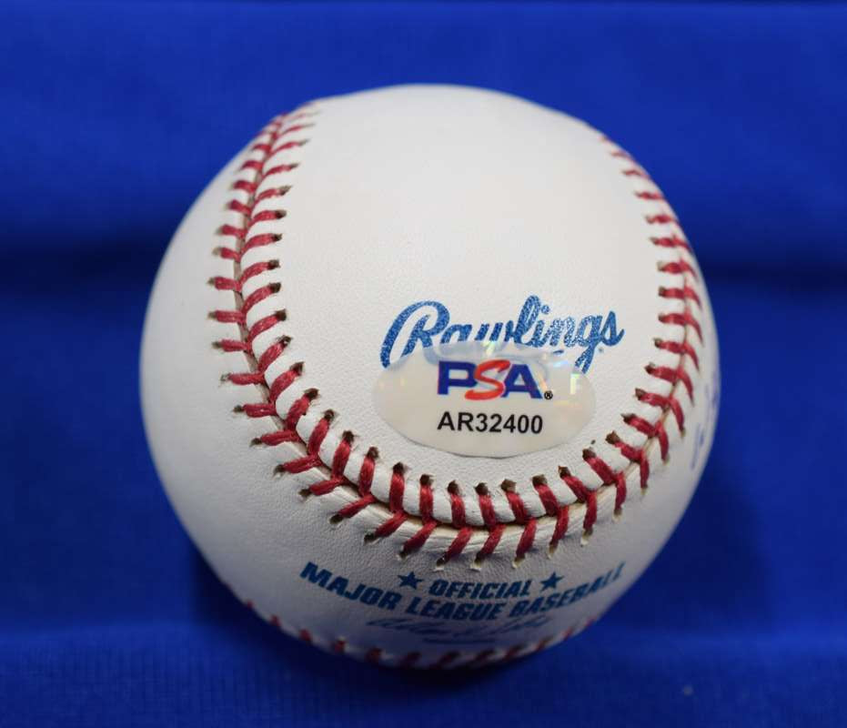 Wilford Brimley PSA DNA Autograph Major League Signed Baseball The Natural