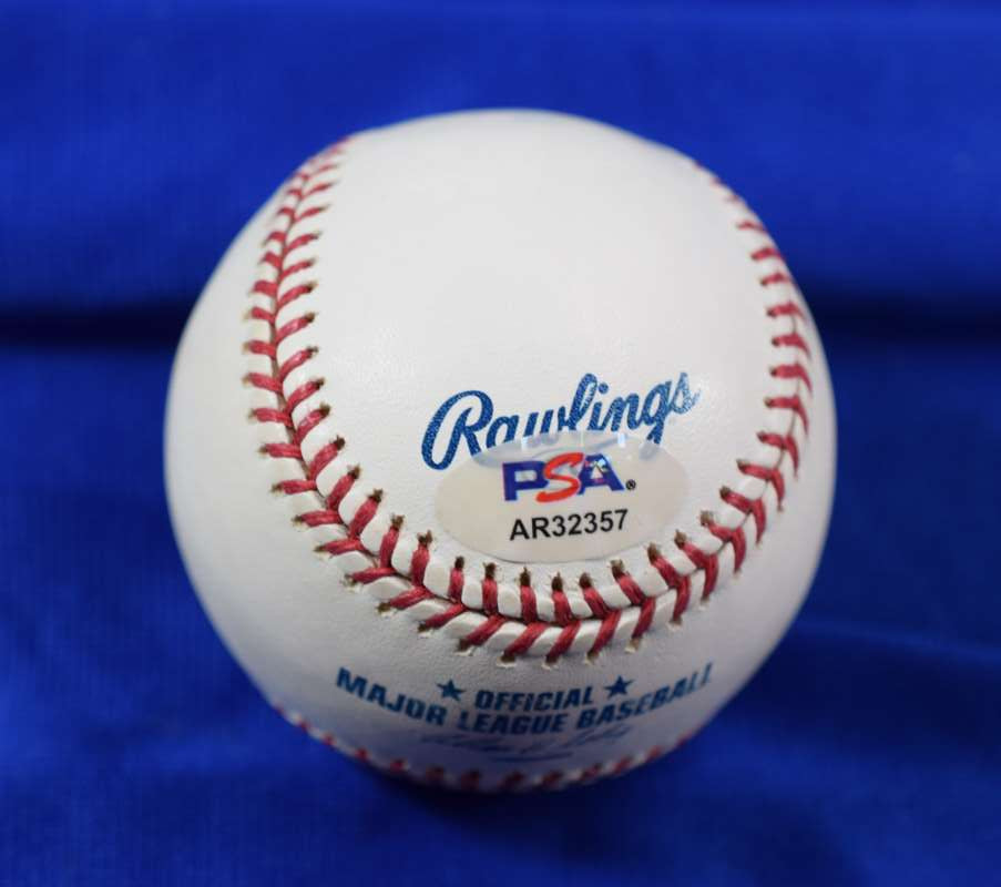 Barry Larkin PSA DNA Autograph Major League Signed Baseball OML