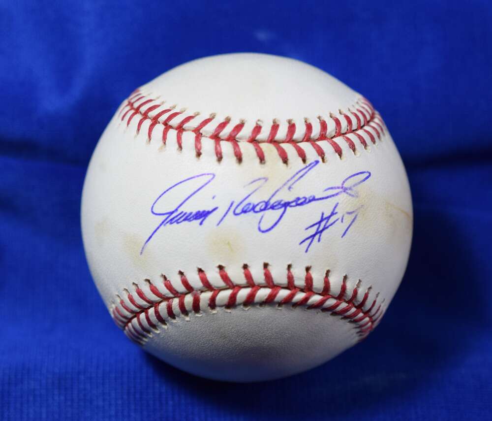 Ivan Rodriguez PSA DNA Autograph Major League Signed Baseball OML