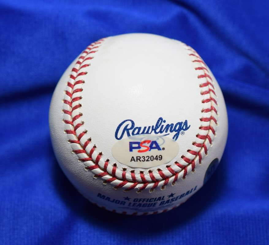 Johnny Damon PSA DNA Autograph Major League Signed Baseball OML